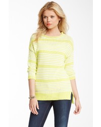 Romeo & Juliet Couture Striped Oversized Sweater