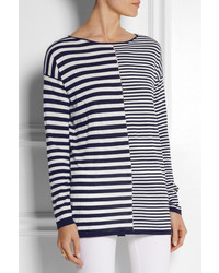 Alexander Wang T By Striped Jersey Top