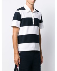 Thom Browne 4 Bar Rugby Stripe Polo Shirt