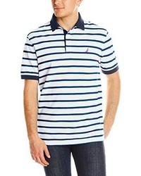 Nautica L Stripe Polo Shirt