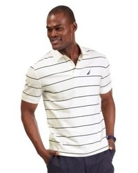 Nautica Stripe Deck Polo Shirt