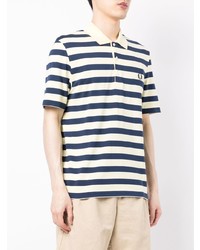 Fred Perry Striped Jersey Polo Shirt