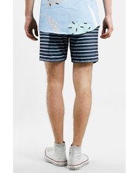Topman Stripe Chino Shorts