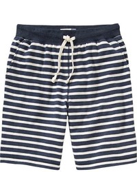 Old Navy Striped Terry Fleece Shorts