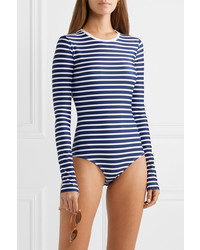 Cover Striped Swimsuit