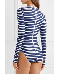Cover Striped Swimsuit