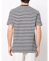 Orlebar Brown Striped V Neck T Shirt
