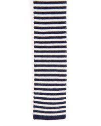 Gieves Hawkes Striped Cashmere Knit Tie