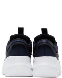 VERSACE JEANS COUTURE White Navy Speedtrack Sneakers