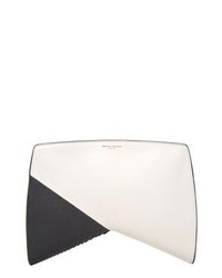 Narciso Rodriguez Boomerang Genuine Python Leather Clutch
