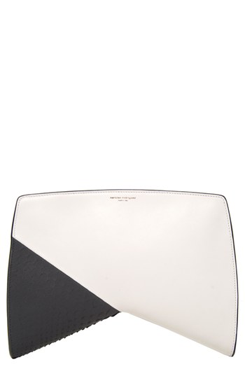 Narciso Rodriguez Boomerang Genuine Python Leather Clutch, $1,295 ...