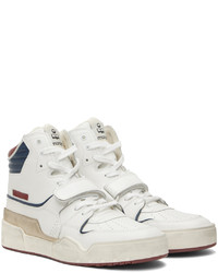 Isabel Marant White Alsee Sneakers