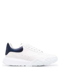 Alexander McQueen Court Low Top Leather Sneakers