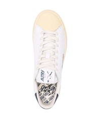 AUTRY Embroidered Logo Low Top Sneakers