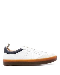 Officine Creative Faded Sole Detail Low Top Sneakers