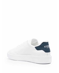 Iceberg Lace Up Leather Sneakers