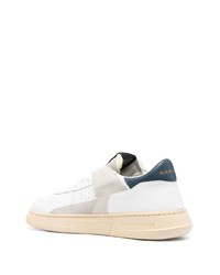 RUN OF Suede Detail Lace Up Sneakers
