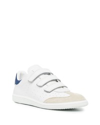 Isabel Marant Touch Strap Leather Sneakers
