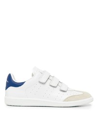 Isabel Marant Touch Strap Leather Sneakers