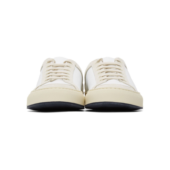 Common Projects Navy amp; White Retro Sneakers