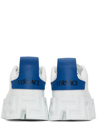 Versace White Greca Labyrinth Sneakers