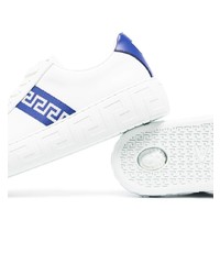 Versace Wht Blu Sneaker