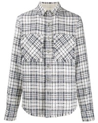 Faith Connexion Tweed Relaxed Fit Shirt