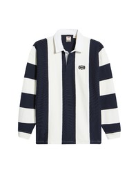 Levi's Varsity Stripe Cotton Rugby Shirt In Wall Paper Stripe At Nordstrom