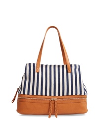 Street Level Faux Weekend Bag With Shoe Base