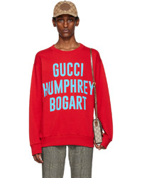 Gucci Red Humphrey Bogart Sweatshirt