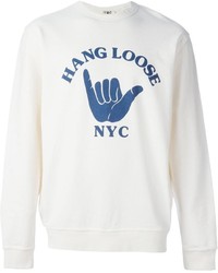 YMC Hang Loose Print Sweatshirt
