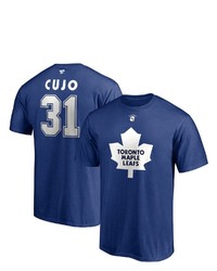 FANATICS Branded Curtis Joseph Blue Toronto Maple Leafs Authentic Stack Retired Player Nickname Number T Shirt At Nordstrom