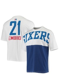 FANATICS Branded Joel Embiid White Philadelphia 76ers Yoke T Shirt At Nordstrom