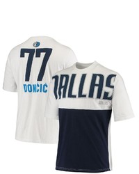 FANATICS Branded Luka Doncic White Dallas Mavericks Yoke T Shirt At Nordstrom