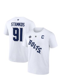 FANATICS Branded Steven Stamkos White Tampa Bay Lightning 2022 Nhl Stadium Series Name Number T Shirt At Nordstrom