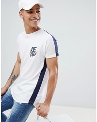 DFND Curved Hem T Shirt With