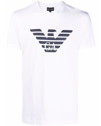 Emporio Armani Eagle Logo Crewneck T Shirt