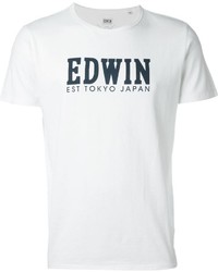 Edwin Logo Print T Shirt