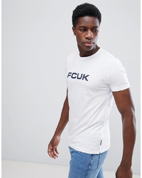 French Connection Fcuk Print T Shirtmarine