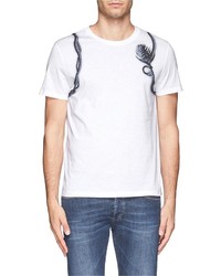 Nobrand Floral And Vine Harness Print T Shirt