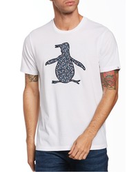 Original Penguin Floral Fill Pete Applique T Shirt