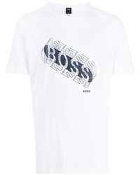 BOSS Graphic Logo Print T Shirt
