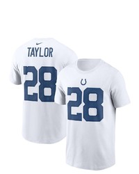 Nike Jonathan Taylor White Indianapolis Colts Player Name Number T Shirt At Nordstrom