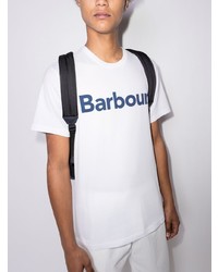 Barbour Logo Print Cotton T Shirt