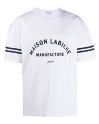 Maison Labiche Logo Print Organic Cotton T Shirt