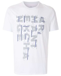 Armani Exchange Logo Print Short Sleeve T Shirt