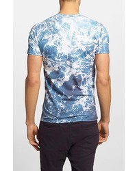 Altru Ocean Froth Print T Shirt