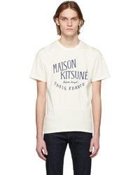 MAISON KITSUNÉ Off White Palais Royale T Shirt