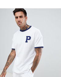 Puma Organic Cotton Towelling T Shirt In White At Asos