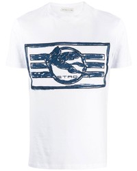 Etro Printed Logo T Shirt